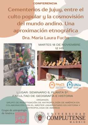 Conferencia: Cementerios de Jujuy, entre el culto popular y la cosmovisión del mundo andino. Una aproximación etnográfica